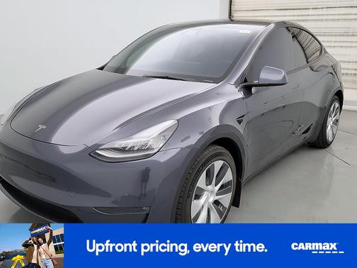 Gray 2021 Tesla Model Y Long Range