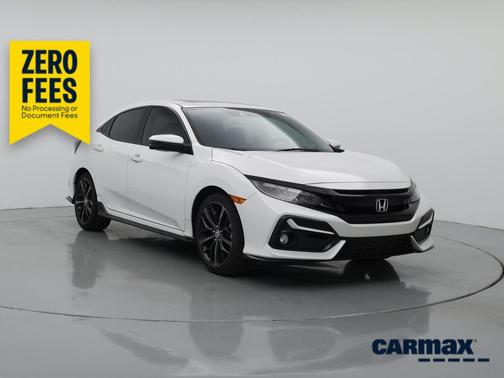 White 2020 Honda Civic Sport Touring