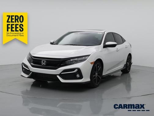 White 2020 Honda Civic Sport Touring