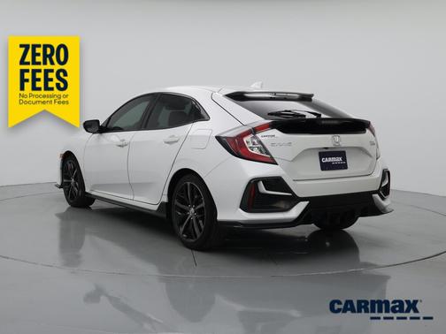 White 2020 Honda Civic Sport Touring