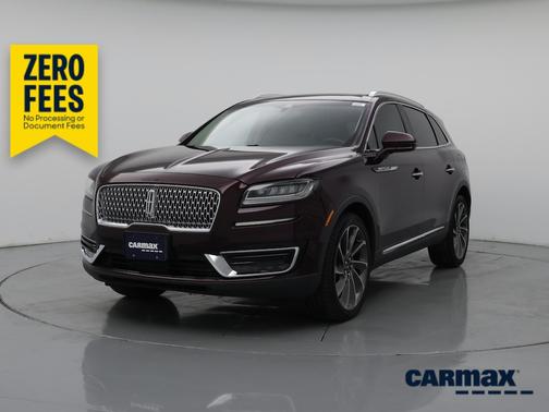 Burgundy 2020 Lincoln Nautilus Reserve