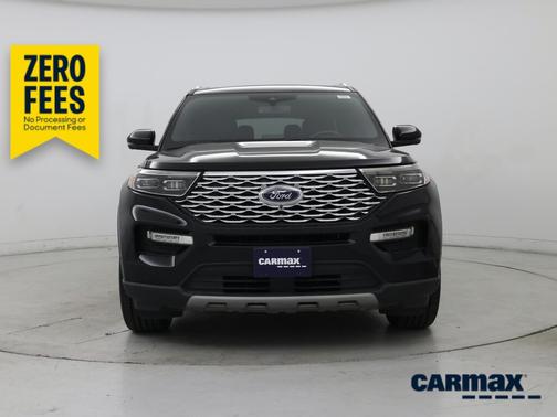 Black 2020 Ford Explorer Platinum