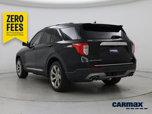 Black 2020 Ford Explorer Platinum