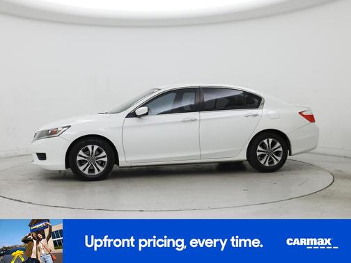 White 2015 Honda Accord LX
