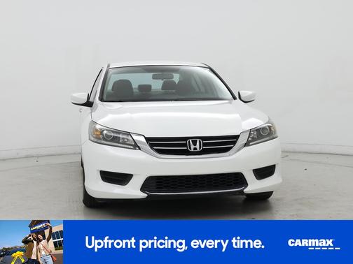 White 2015 Honda Accord LX
