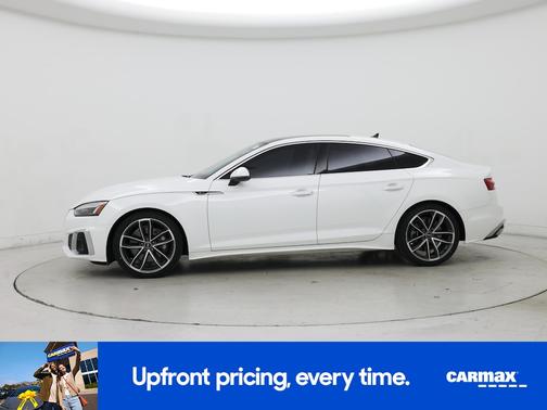 White 2023 Audi A5 Sportback S-Line Premium Plus