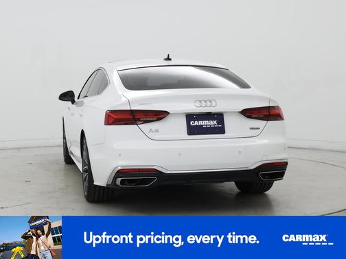 White 2023 Audi A5 Sportback S-Line Premium Plus