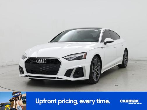 White 2023 Audi A5 Sportback S-Line Premium Plus