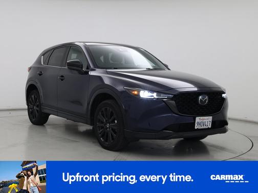 Blue 2023 Mazda CX-5 Turbo