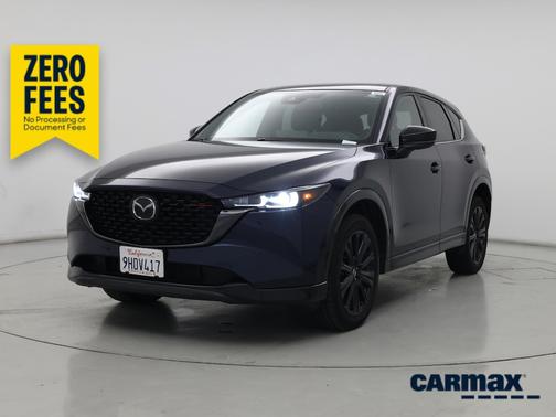 Blue 2023 Mazda CX-5 Turbo