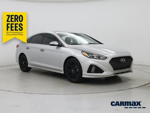 Silver 2018 Hyundai SONATA Sport