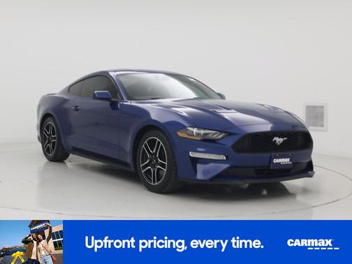 Blue 2022 Ford Mustang Ecoboost Premium