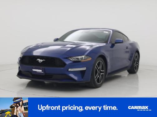 Blue 2022 Ford Mustang Ecoboost Premium