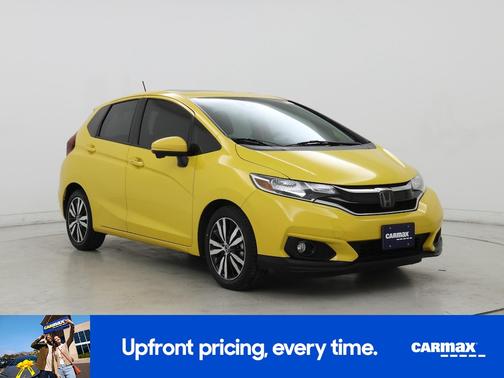 Yellow 2018 Honda Fit EX