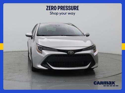 Silver 2019 Toyota Corolla Hatchback SE