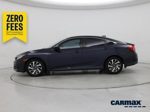 Gray 2018 Honda Civic EX