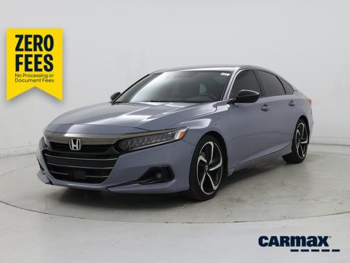 Gray 2021 Honda Accord Sport