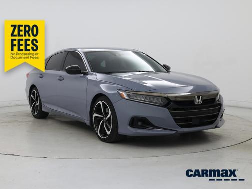 Gray 2021 Honda Accord Sport