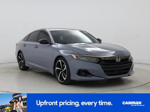 Gray 2021 Honda Accord Sport