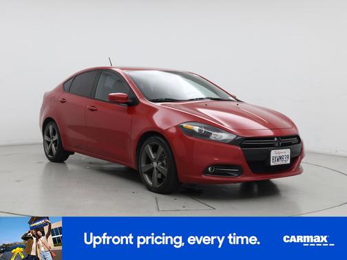 Red 2015 Dodge Dart GT