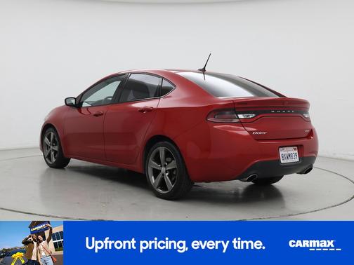 Red 2015 Dodge Dart GT