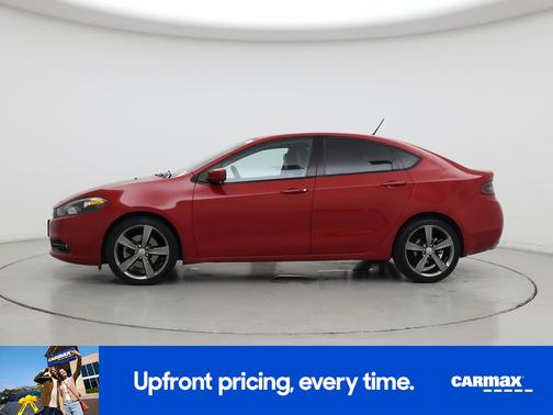Red 2015 Dodge Dart GT