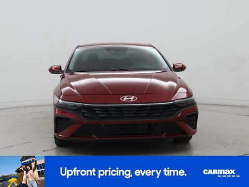 Red 2025 Hyundai ELANTRA HEV Blue