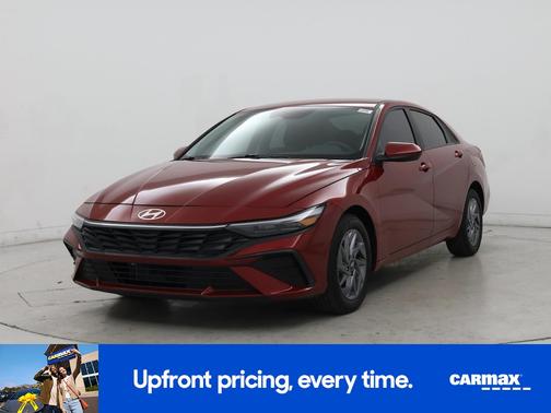 Red 2025 Hyundai ELANTRA HEV Blue