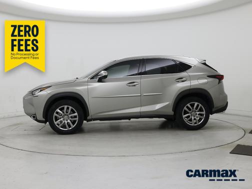Silver 2016 Lexus NX 200t