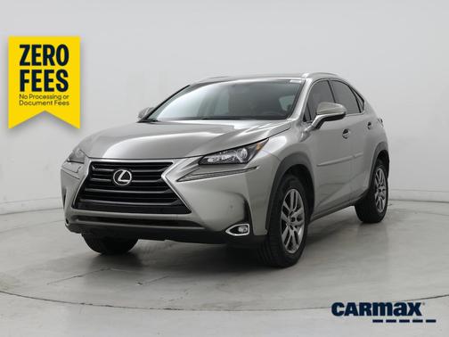 Silver 2016 Lexus NX 200t