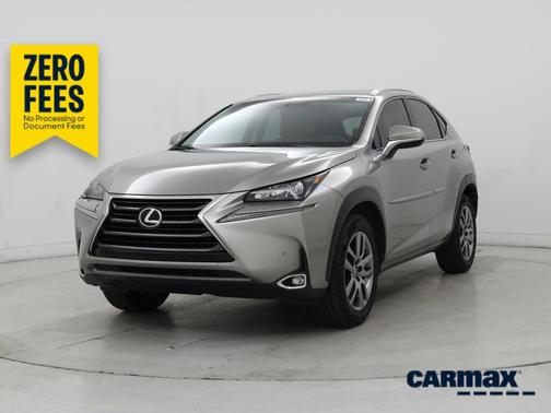 Silver 2016 Lexus NX 200t