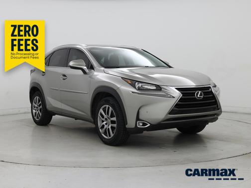 Silver 2016 Lexus NX 200t