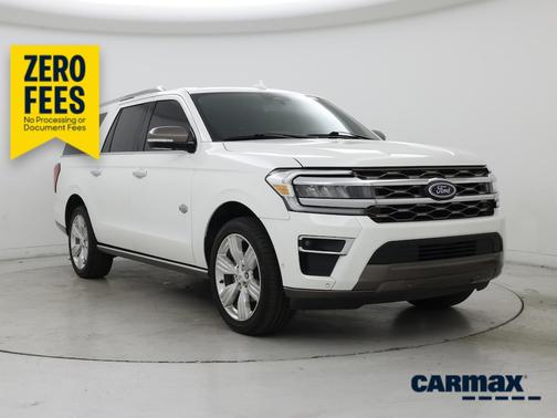 White 2022 Ford Expedition Max King Ranch