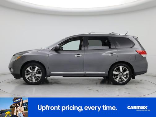 Gray 2015 Nissan Pathfinder Platinum