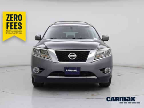 Gray 2015 Nissan Pathfinder Platinum