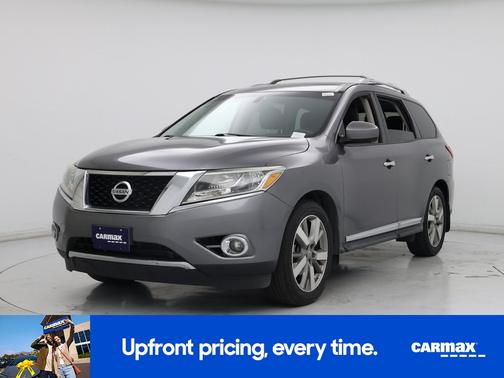 Gray 2015 Nissan Pathfinder Platinum