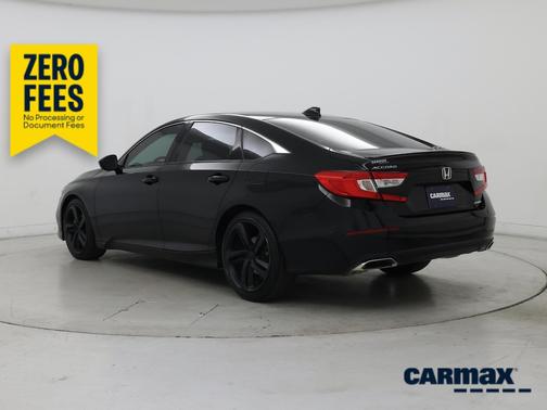 Black 2022 Honda Accord Sport