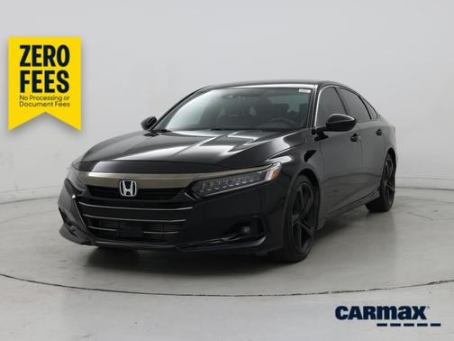 Black 2022 Honda Accord Sport