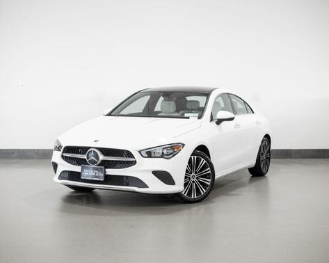 White 2023 Mercedes-Benz CLA 250 4MATIC