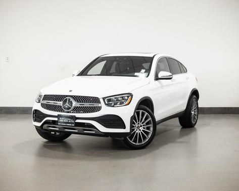 White 2023 Mercedes-Benz GLC 300 4MATIC Coupe