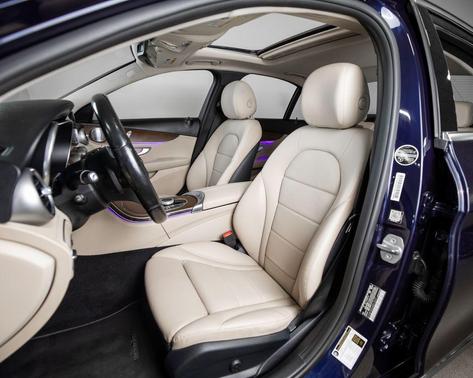 Blue 2021 Mercedes-Benz C-Class C 300 4MATIC