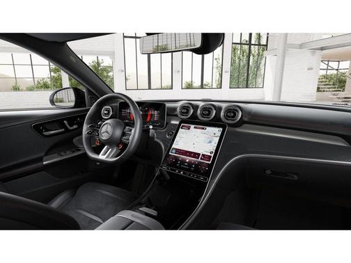 Black 2026 Mercedes-Benz AMG C 43 4MATIC