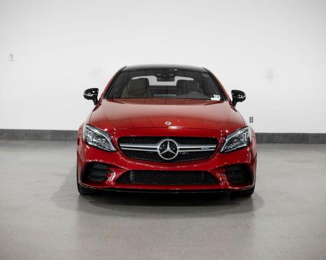 MANUFAKTUR Cardinal Red Metallic 2022 Mercedes-Benz AMG C 43 4MATIC