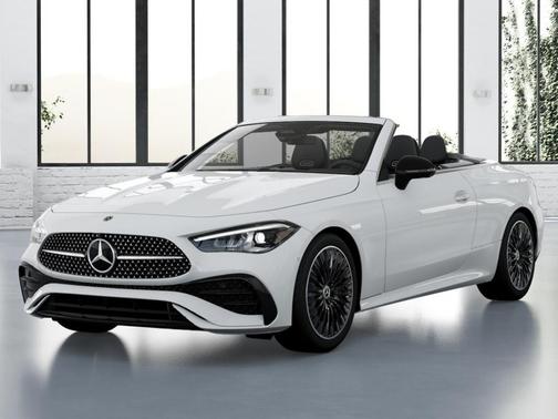 Polar White 2026 Mercedes-Benz CLE 300 4MATIC Cabriolet