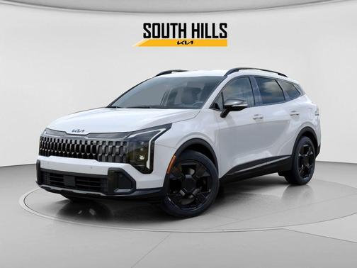 Snow White Pearl 2026 Kia Sportage Hybrid X-Line