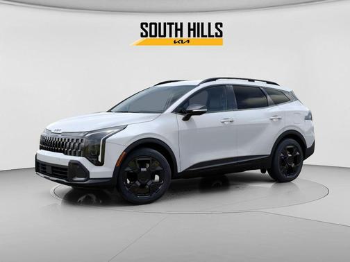 Snow White Pearl 2026 Kia Sportage Hybrid X-Line