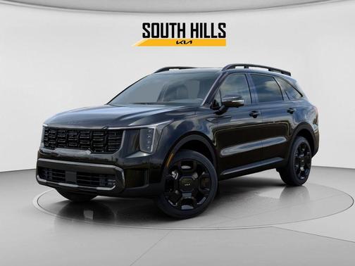 Aurora Black 2026 Kia Sorento Hybrid X-LINE SX PRESTIGE