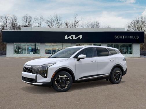 Snow White Pearl 2026 Kia Sportage Hybrid S