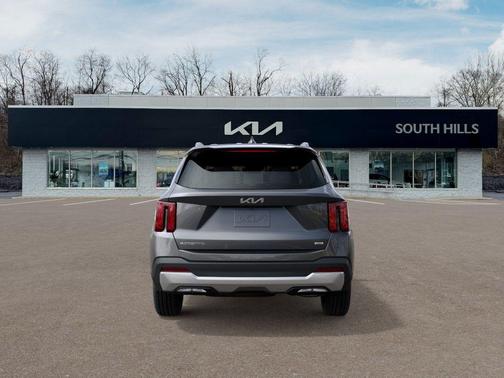 Steel Gray 2026 Kia Sorento Hybrid EX