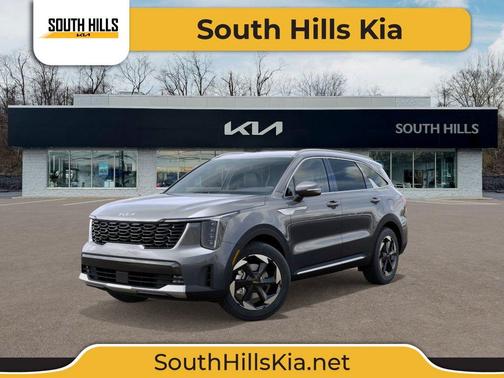 Steel Gray 2026 Kia Sorento Hybrid EX